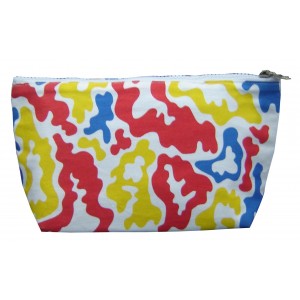 bright camo -small bag