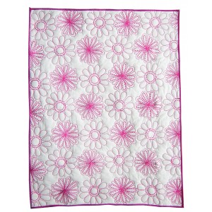 spiro floral quilt-pink 