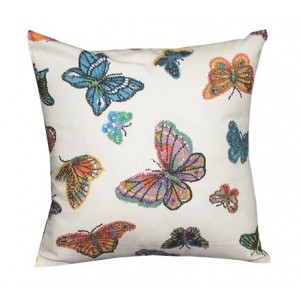 butterfly print pillow