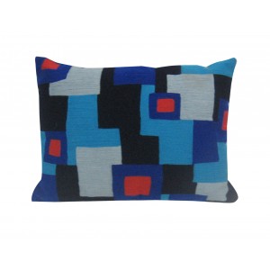 modern block pillow