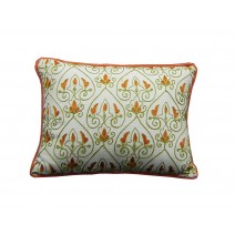 Interwined Pillow-Orange