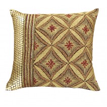 striped diamond pillow