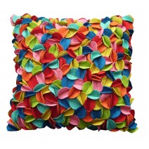 pop up felt leaves pillow