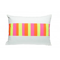 neon barcode pillow 