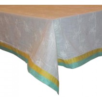 vine embroidered table cover 