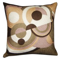 circles galore pillow