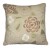 swirl floral natural pillow