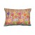 flowers and stripes pillow